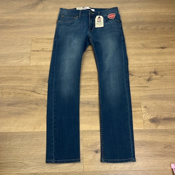 Levi's Other - Levi’s | New 510 skinny denim jeans Boys size 16 regular 28 x 28 stretch BTS